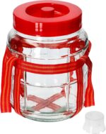 13 L Universelles Glas mit Gärsystem Gärbehälter Glasballon Gärballon Weinballon