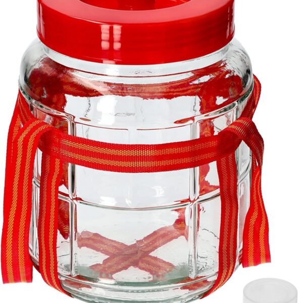 13 L Universelles Glas mit Gärsystem Gärbehälter Glasballon Gärballon Weinballon