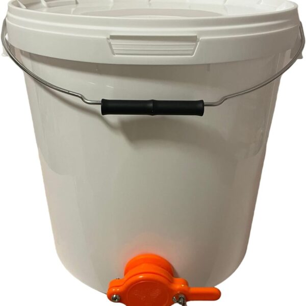 Abfülleimer Honigeimer mit Abfüllhahn und Deckel